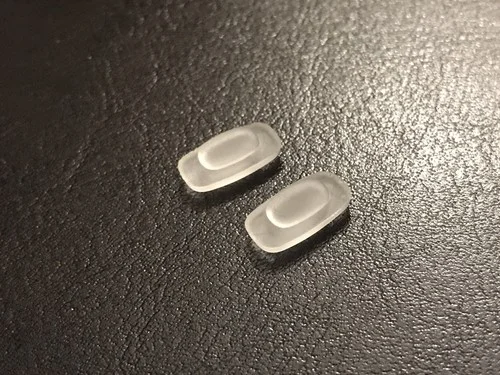 Replacement Silicone Nose Pads For Columbia Sunglasses Eyeglass Push-in Type NEW 2