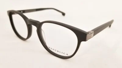 REPUBLICA Louisville eyeglasses Frame Black 49mm MEN Designer Optical Oval