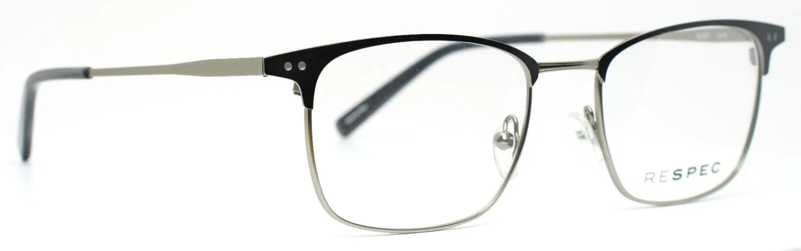 RESPEC 6207 GRY GUN Gunmetal Unisex Square Eyeglasses 52-19-145 B:39 3