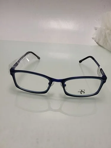 Respec RES-16-15 Matt Blue/Matt Blue Rectangle Mens Eyeglasses 52-19-143mm