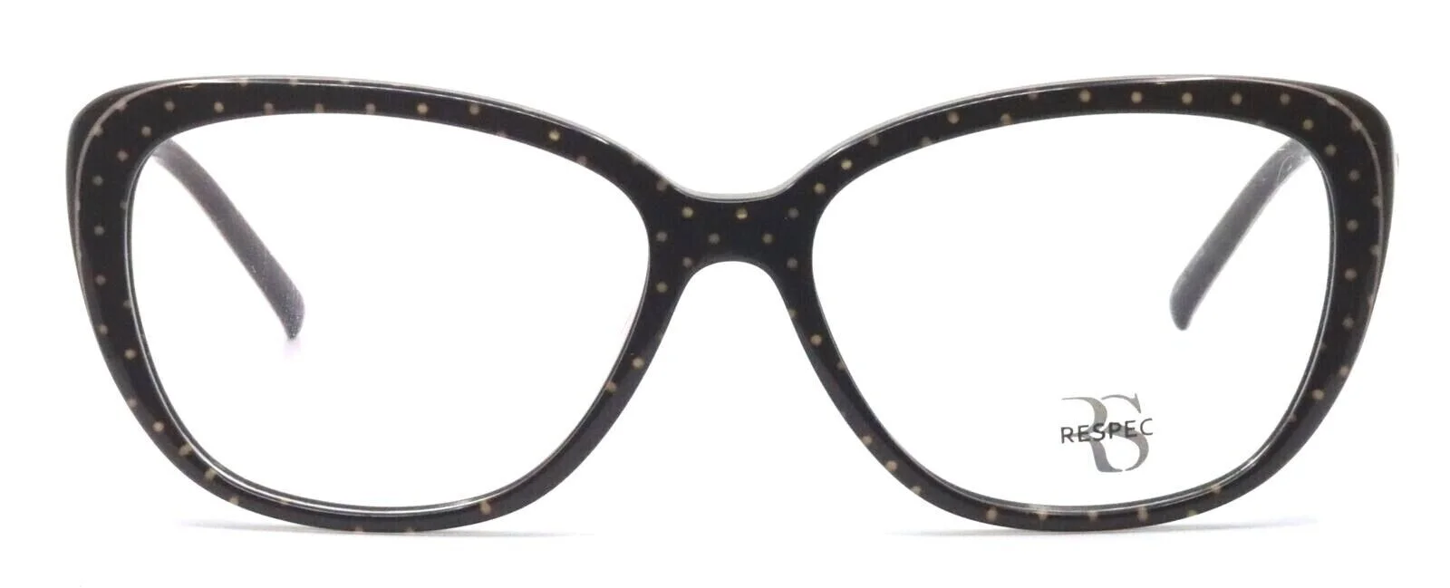 RESPEC RES-18-09 Brown Spot Cat Eye Womens Full Rim Eyeglasses Frames 53-15-135 2