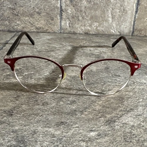 Respec RES 18-34 Matt Gold/Red Metal Eyeglasses Frames 48-19-140-46mm