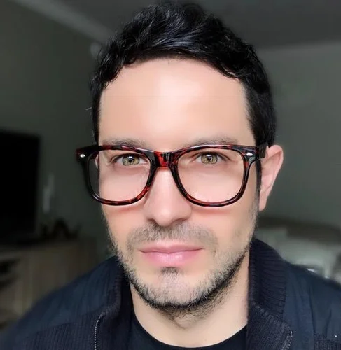 Retro Nerd Clear Lens Square Eyeglasses Men Women Frames Big Hipster Smart 8068 2