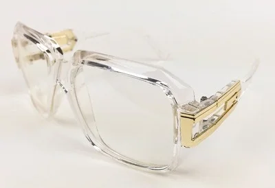 Retro Oversized Large Rectangular Square Gazele Gangster Big Eyeglasses Frames L 2