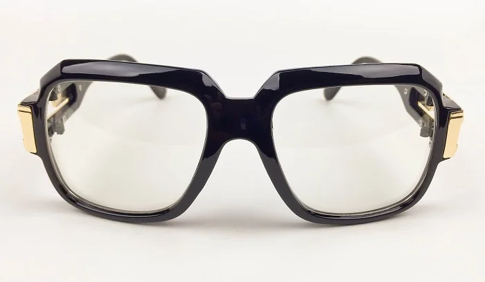 Retro Oversized Large Thick Rectangular Square Aviator Gazella EyeGlasses Frames 3