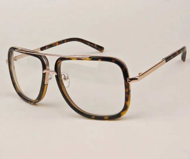 Retro SQUARE Mach Grandmaster One Large Fashion Aviator Eyeglasses Frames 8421 2