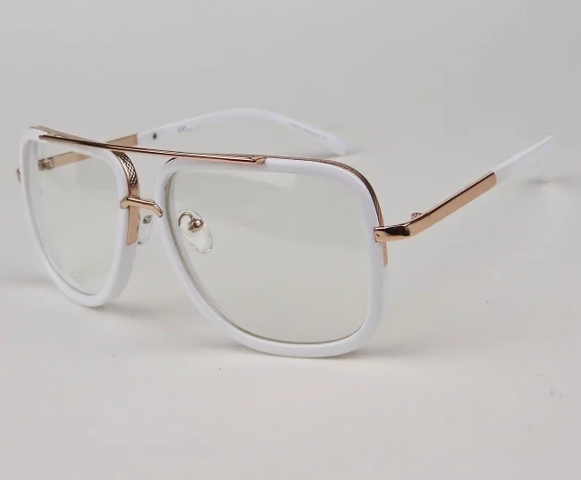 Retro SQUARE Mach Grandmaster One Large Fashion Aviator Eyeglasses Frames 8421 3