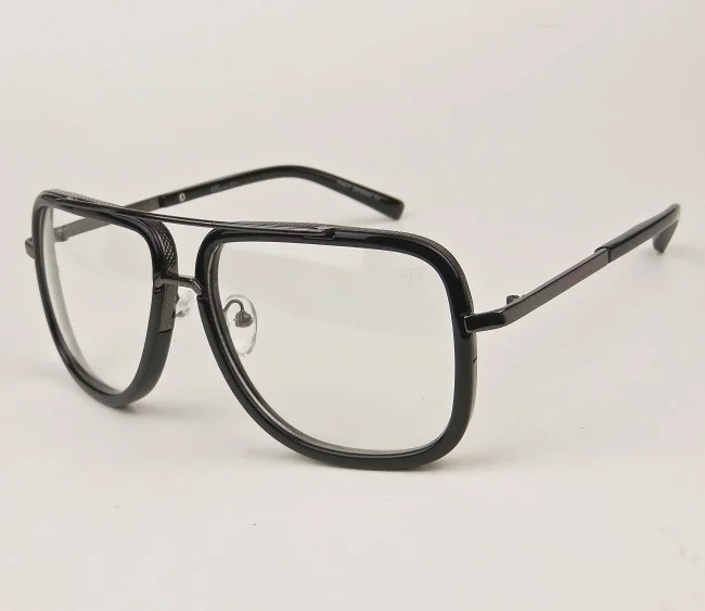 Retro SQUARE Mach Grandmaster One Large Fashion Aviator Eyeglasses Frames 8421 4