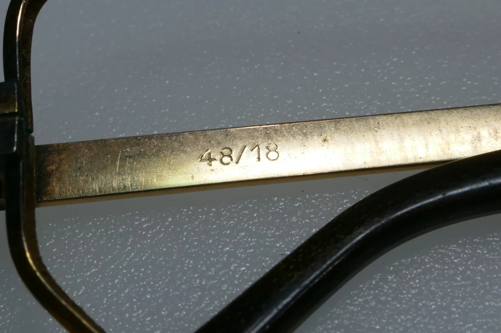 Retro Vintage 14K Gold Filled French Eyeglass Frames 2