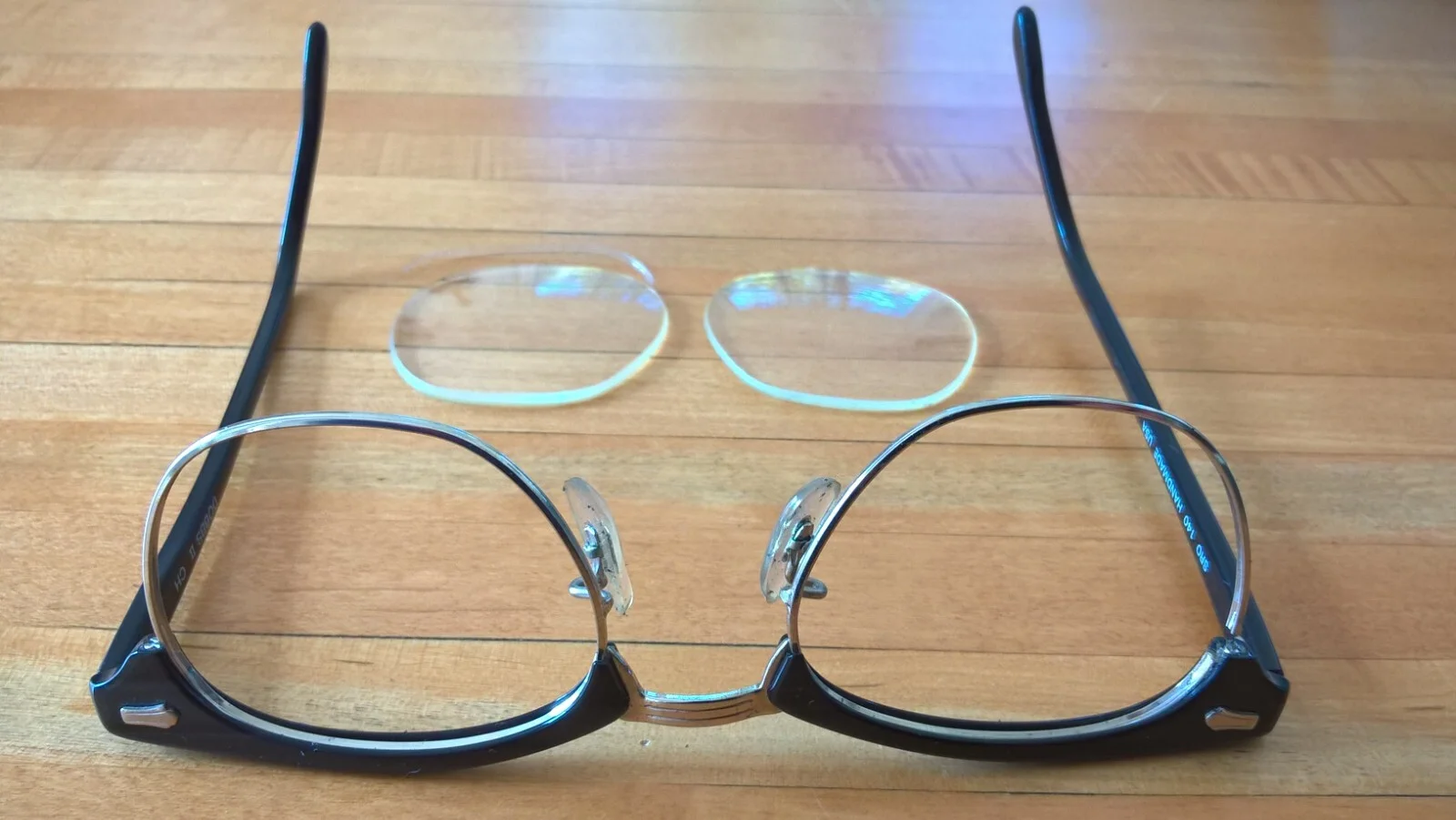 Retro Vintage Eyeglass Frames -- Dobbs II CH SRO 140 Handmade USA; Needs Repair 4