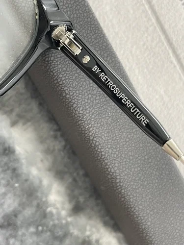 RETROSUPERFUTURE CGW/R Giaguaro Classic Eyeglasses Black Frames 48-20 145 mm 4