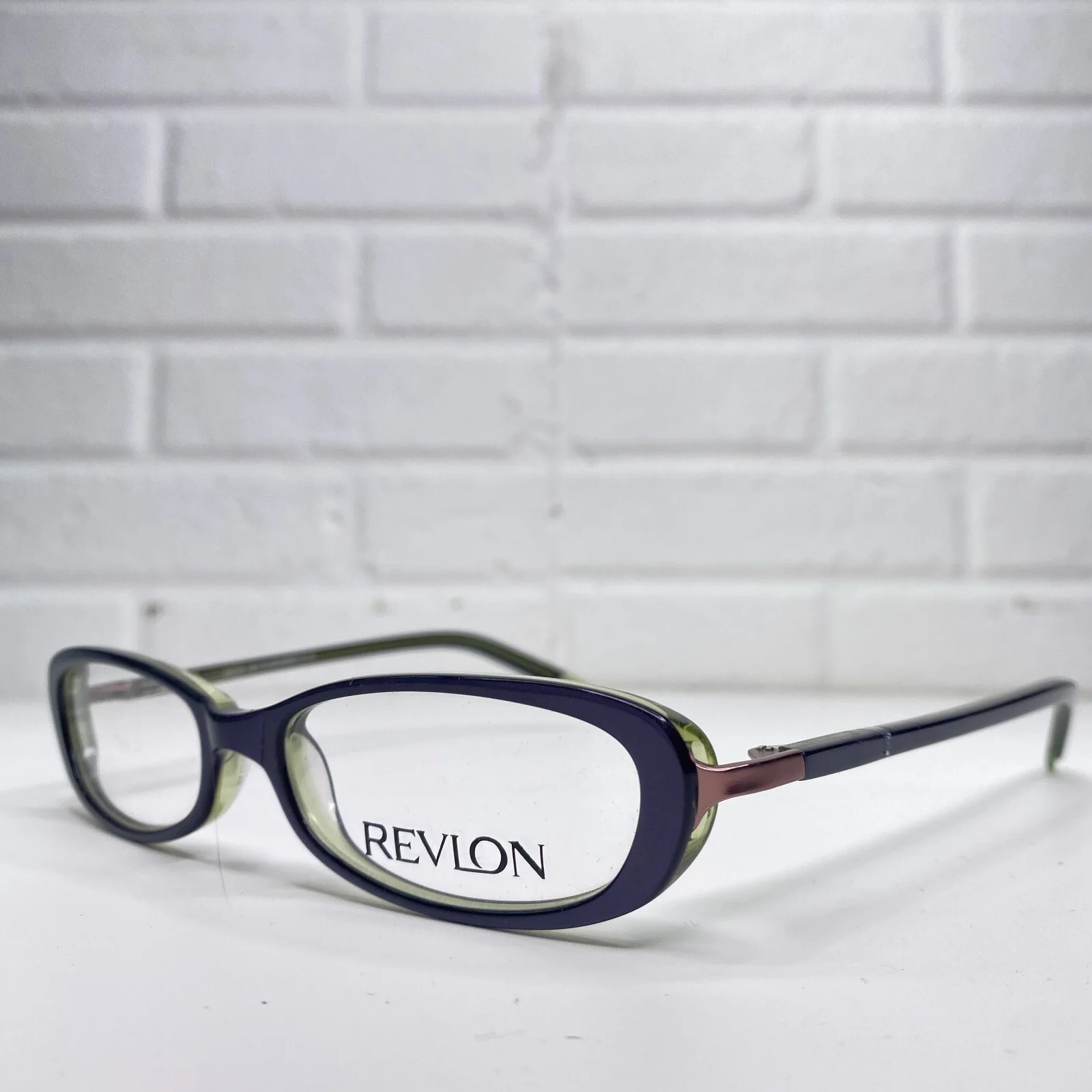 Revlon R2 Eyeglasses Frames Black 2010 F35 Womens 135MM 50-16-135 23019 2