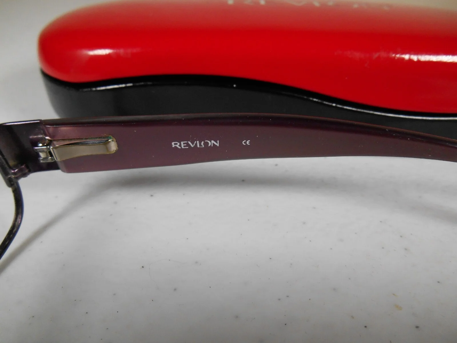 Revlon RV5008 (505) Half Rim Rectangle Eyeglasses Frames Only Plumberry 12/11 2