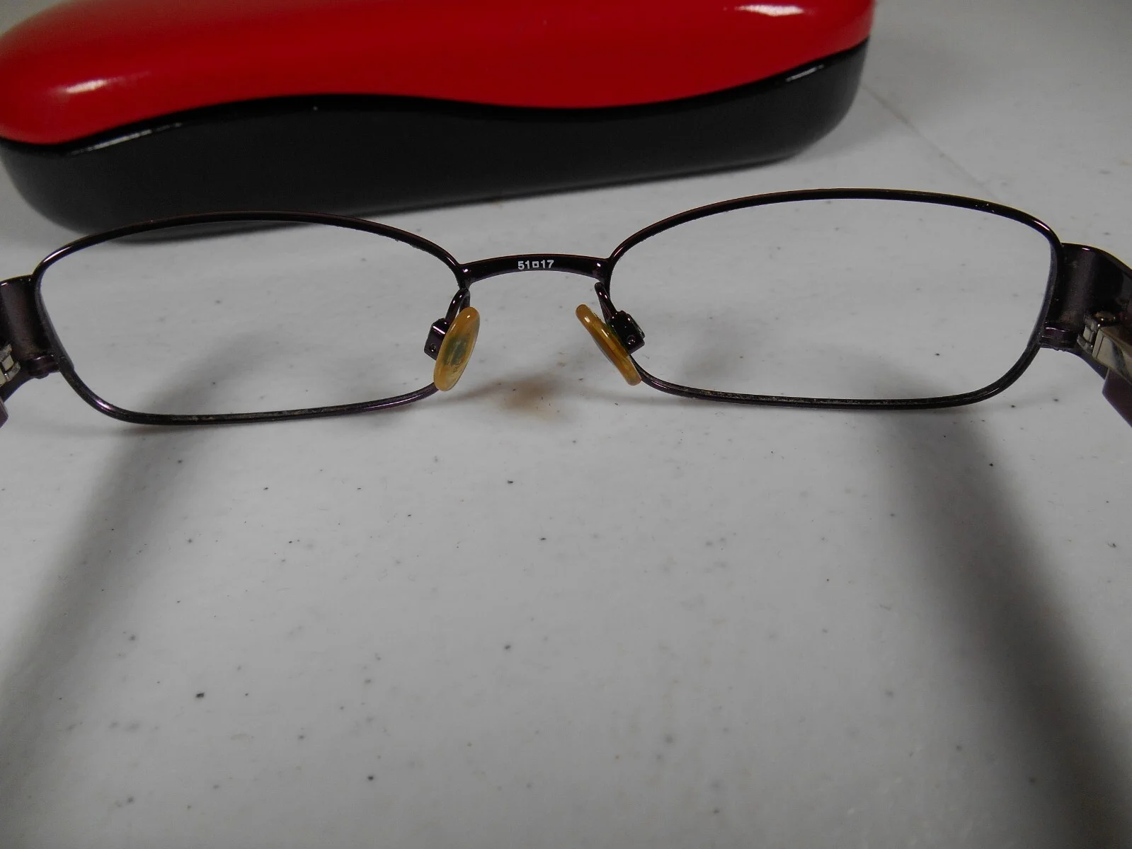 Revlon RV5008 (505) Half Rim Rectangle Eyeglasses Frames Only Plumberry 12/11 4