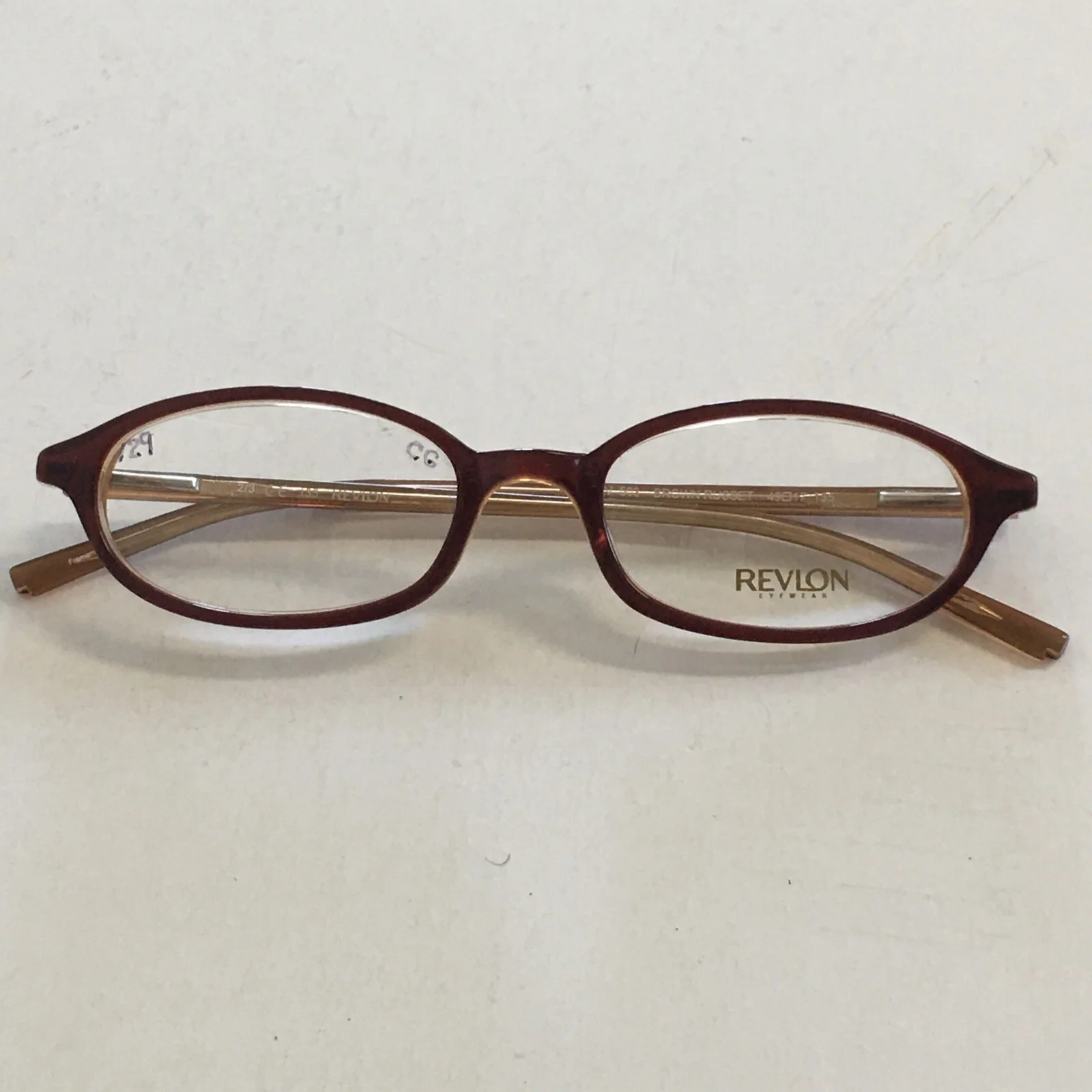 Revlon RV503 Brown Russet Eyewear Frames Glasses Eyeglass Womens Vintage