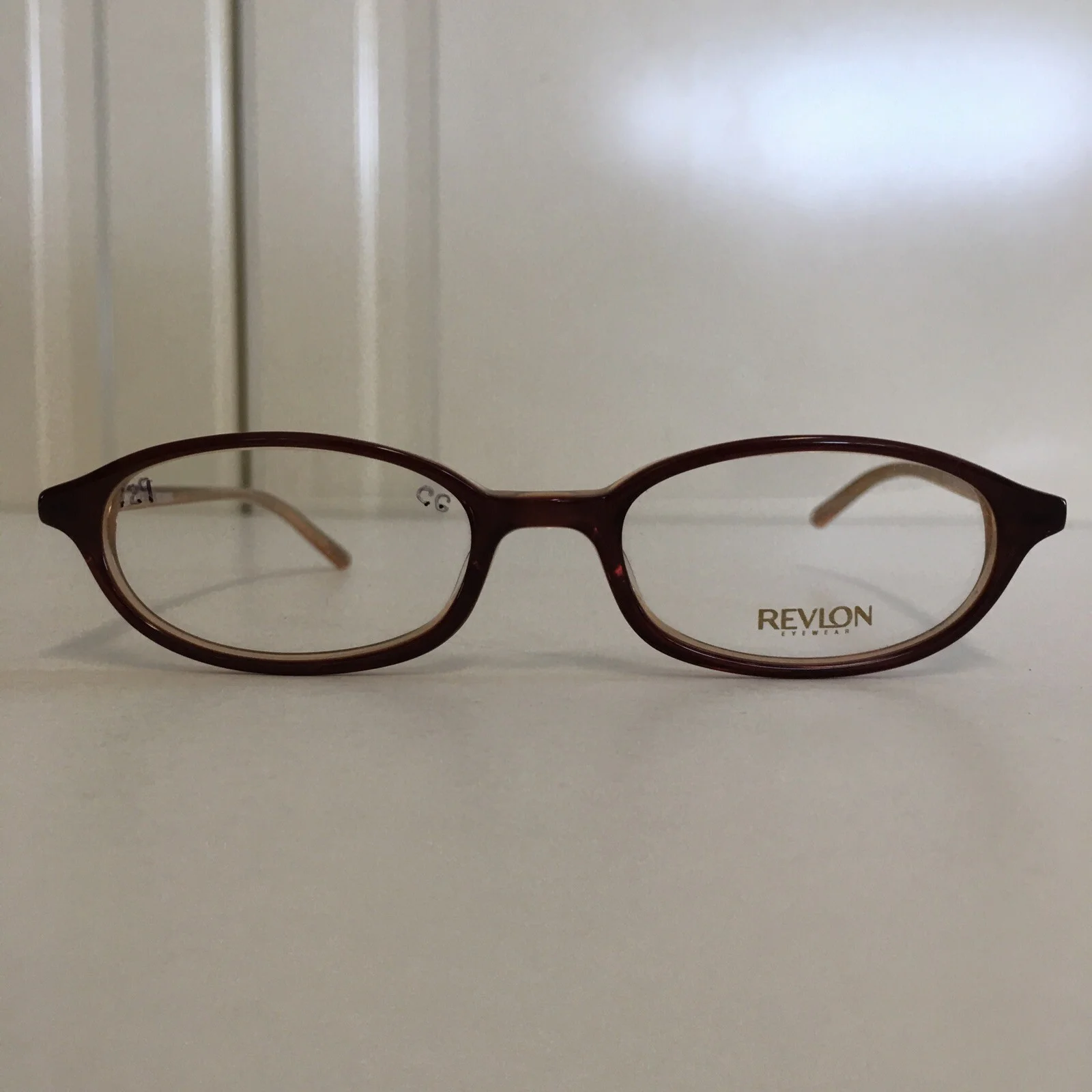Revlon RV503 Brown Russet Eyewear Frames Glasses Eyeglass Womens Vintage 2