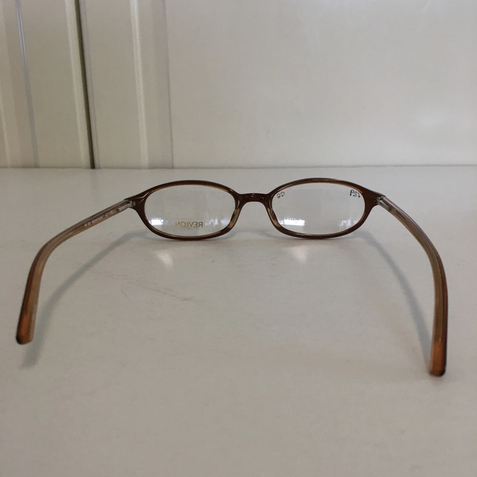 Revlon RV503 Brown Russet Eyewear Frames Glasses Eyeglass Womens Vintage 4