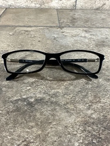 Revlon RV5044 001 Black Eyeglasses Frames With Case 50-17-135MM 2
