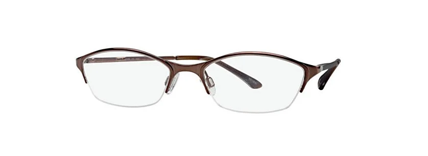 REVLON RV550 48-16-125 EYEGLASSES CAFE HALF RIM FRAME