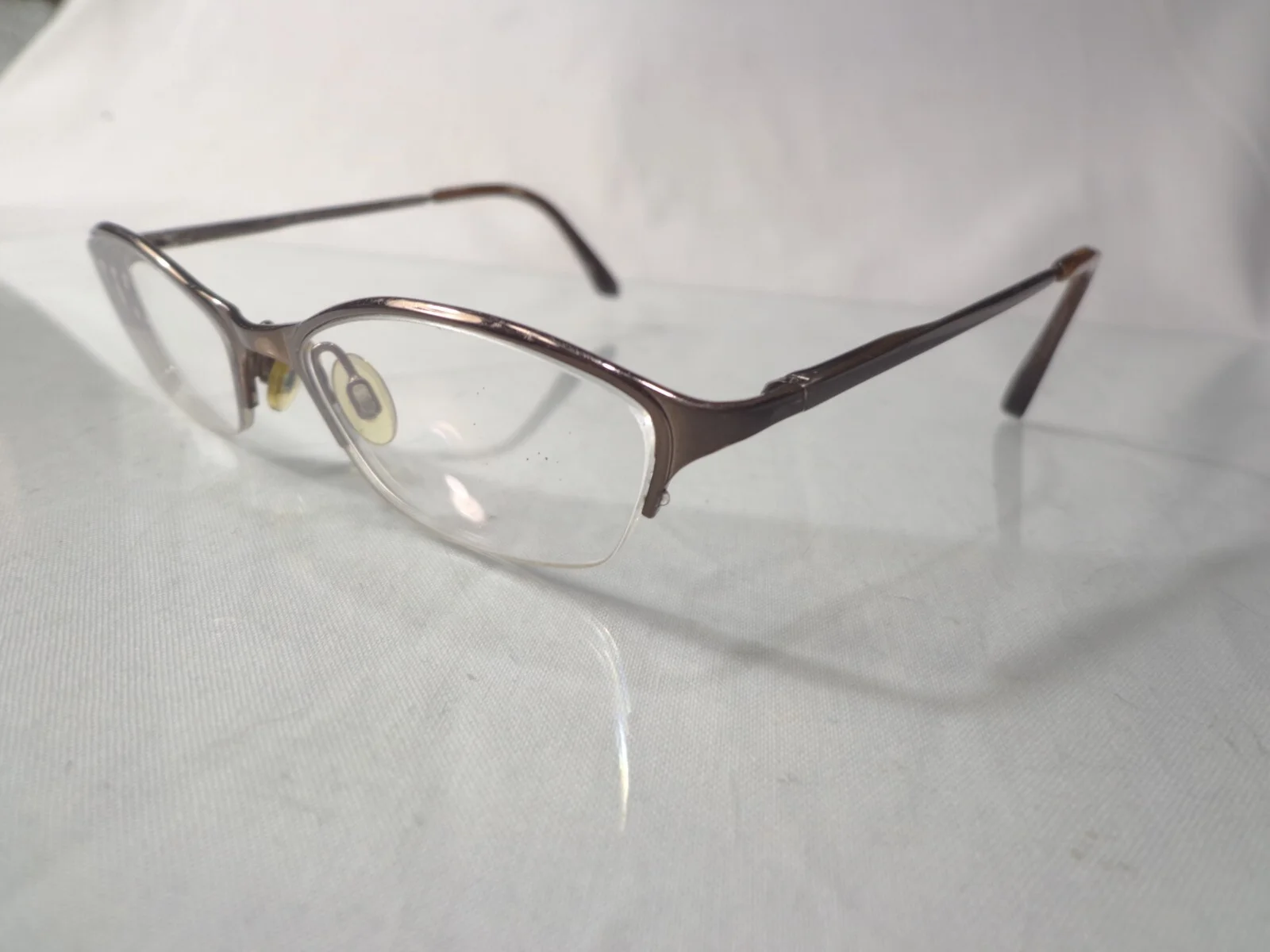 REVLON RV550 48-16-125 EYEGLASSES CAFE HALF RIM FRAME 3