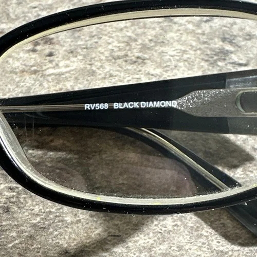 Revlon RV568 Black Diamond Women’s Eyeglasses Frames With Case 42-13-130 2