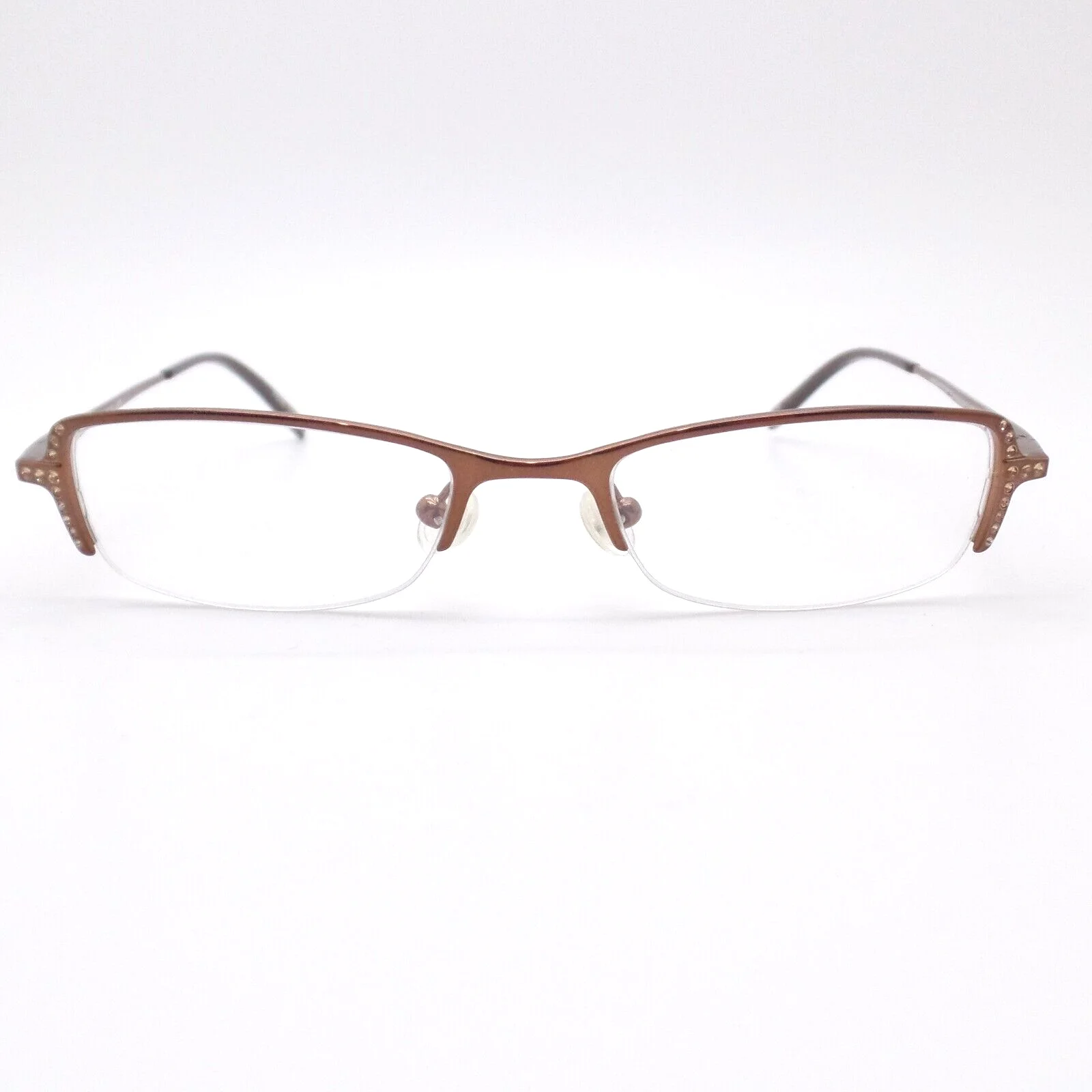 Revolution Bling Raven Frames w Clip Ons tsr001 Latte Polarized New Authentic 3