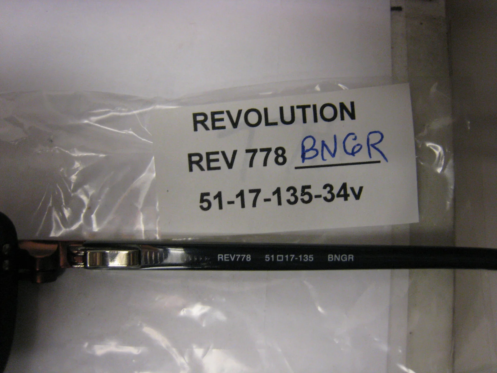 Revolution Eyeglass Frame W/ Magnet sun shade REV778 in BNGR 51-17-135 w/case 4