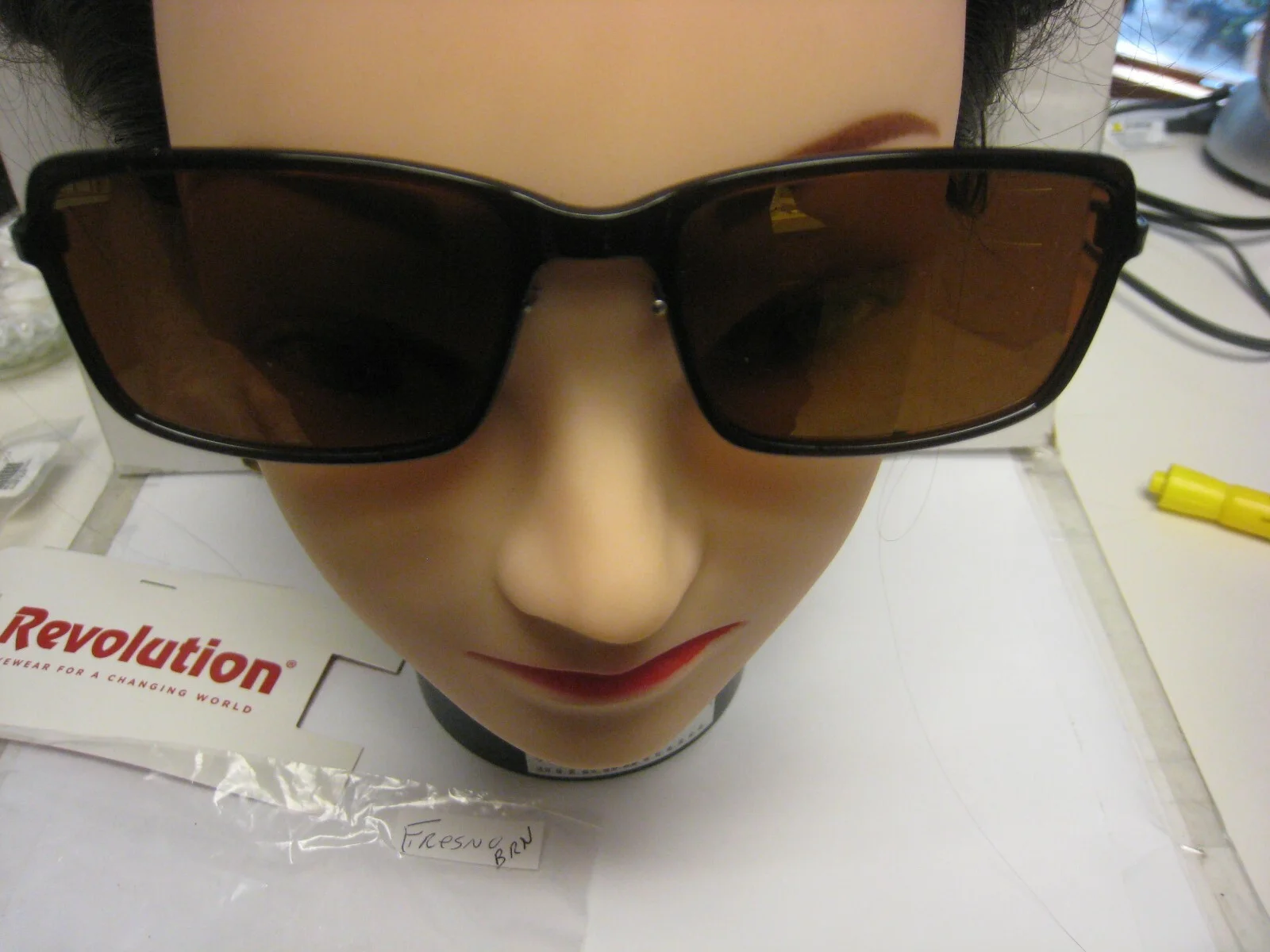 Revolution Eyeglass Magnet SUN SHADE for FRESNO BROWN 52-18-140 SUN SHADE 3