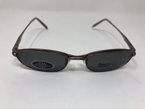 Revolution Eyewear Eyeglasses With Sun Clip REV578 48-17-140 Metal OG30