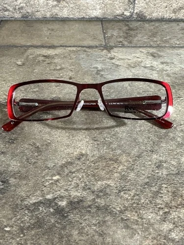 Revolution Eyewear REV755 RDLR Red Metal Eyeglasses Frames 52-17-135