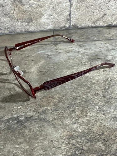 Revolution Eyewear REV755 RDLR Red Metal Eyeglasses Frames 52-17-135 4
