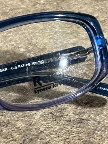 Revolution Eyewear REV759 Blav Blue Eyeglasses Frames 49-16-135 NEW 2