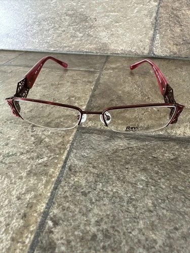 Revolution REV708 RDLS Eyeglasses Frame Metal With Demo Lenses 51-16-140 NEW