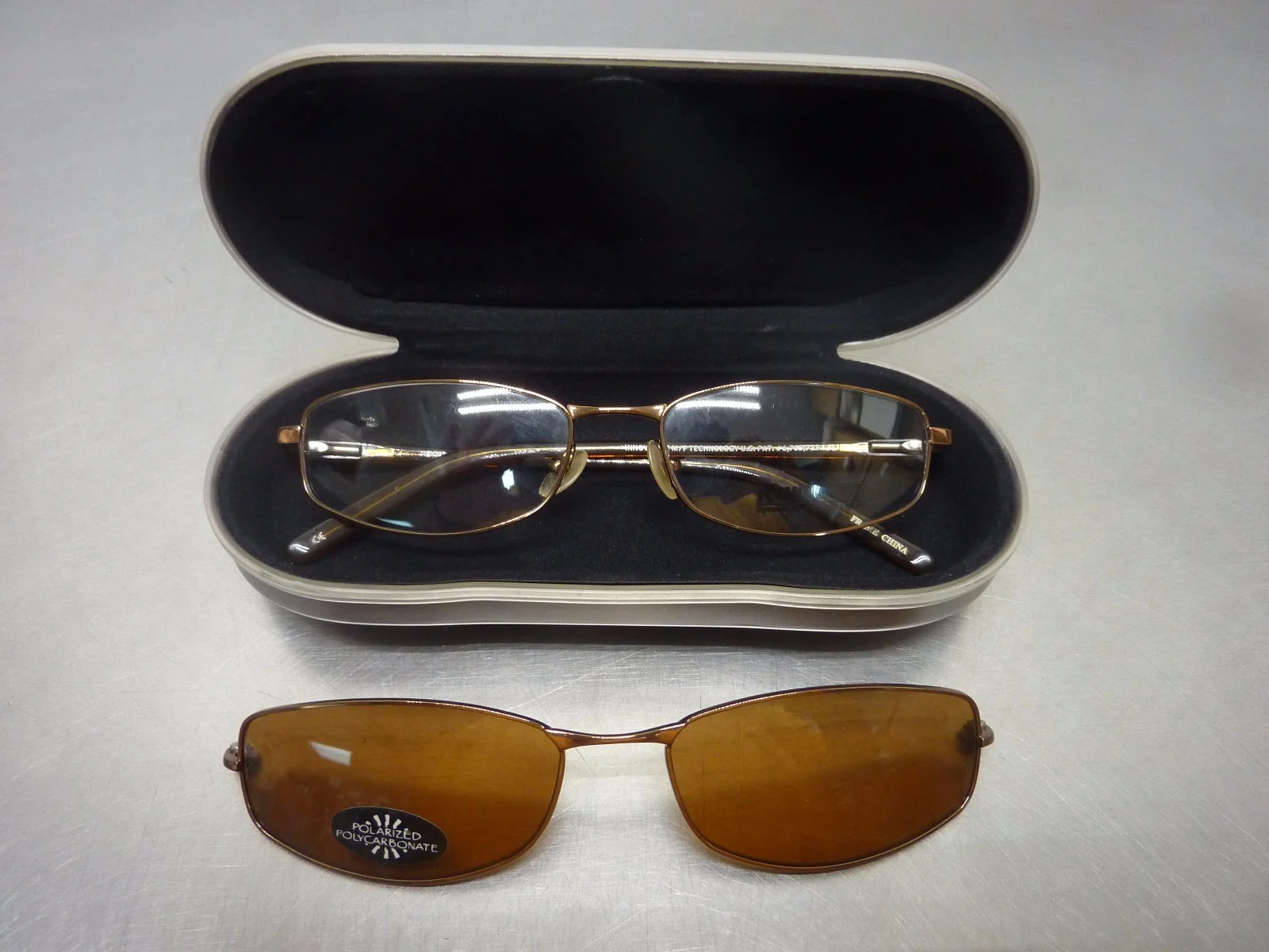 Revolution w/Magnetic Clip On Eyeglasses # REV597