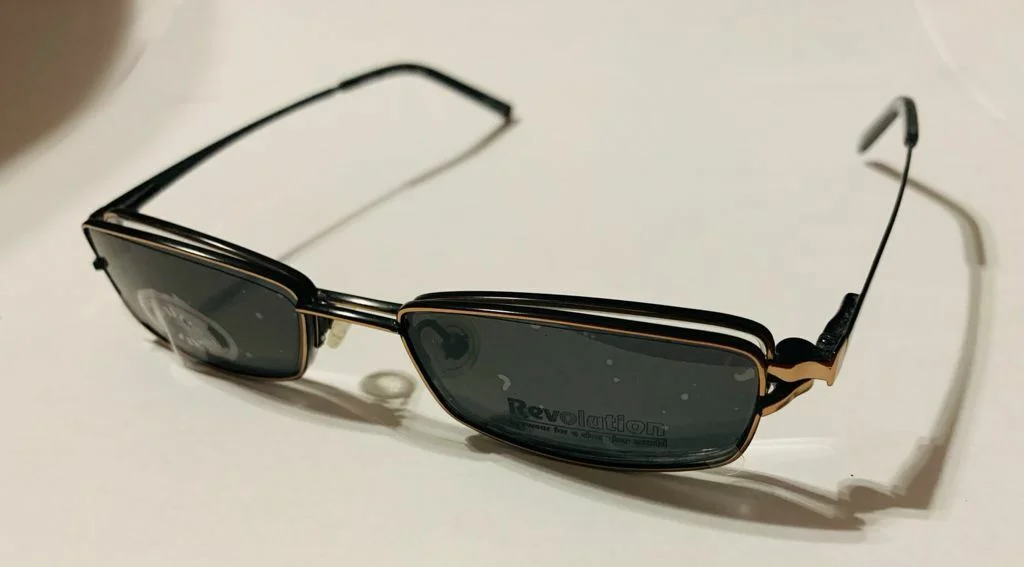 Revolution w/Magnetic Clip Ons REV623 w/Magnetic Clip-on Eyeglasses Frames COBK