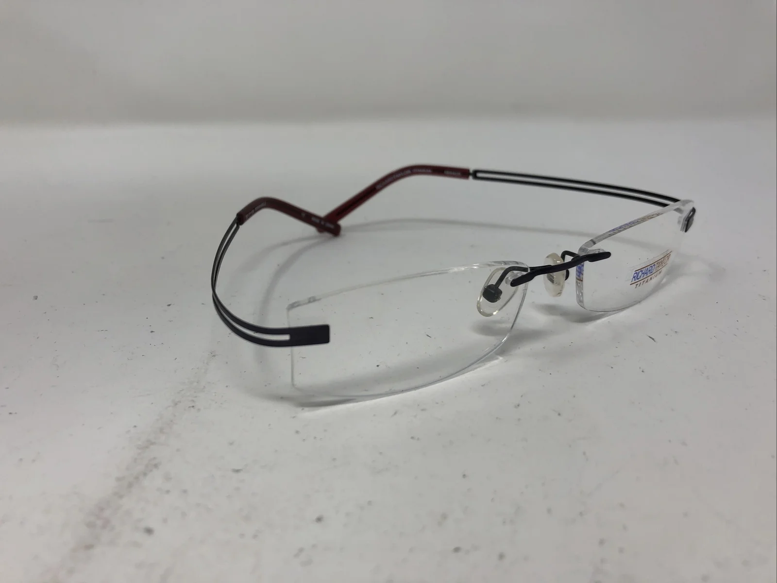Richard Taylor Eyeglasses Frames RENAUD Titanium Periwinkle 53-17-135 LW17 3