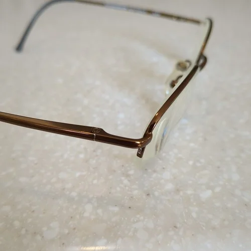 Richard Taylor Scottsdale Alex Brown Semi Rimless Eyeglasses 51-19-140 2