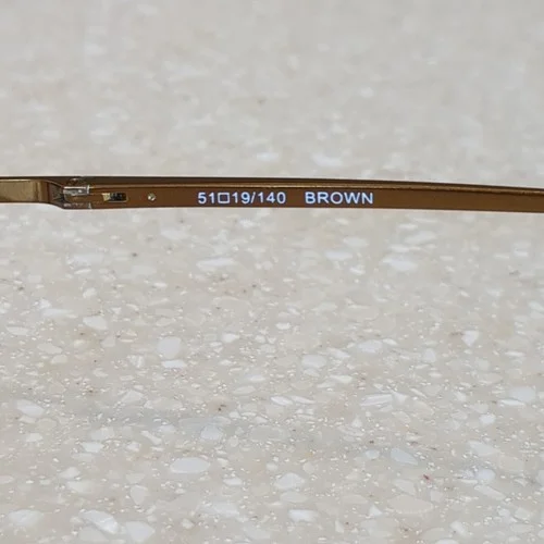 Richard Taylor Scottsdale Alex Brown Semi Rimless Eyeglasses 51-19-140 4