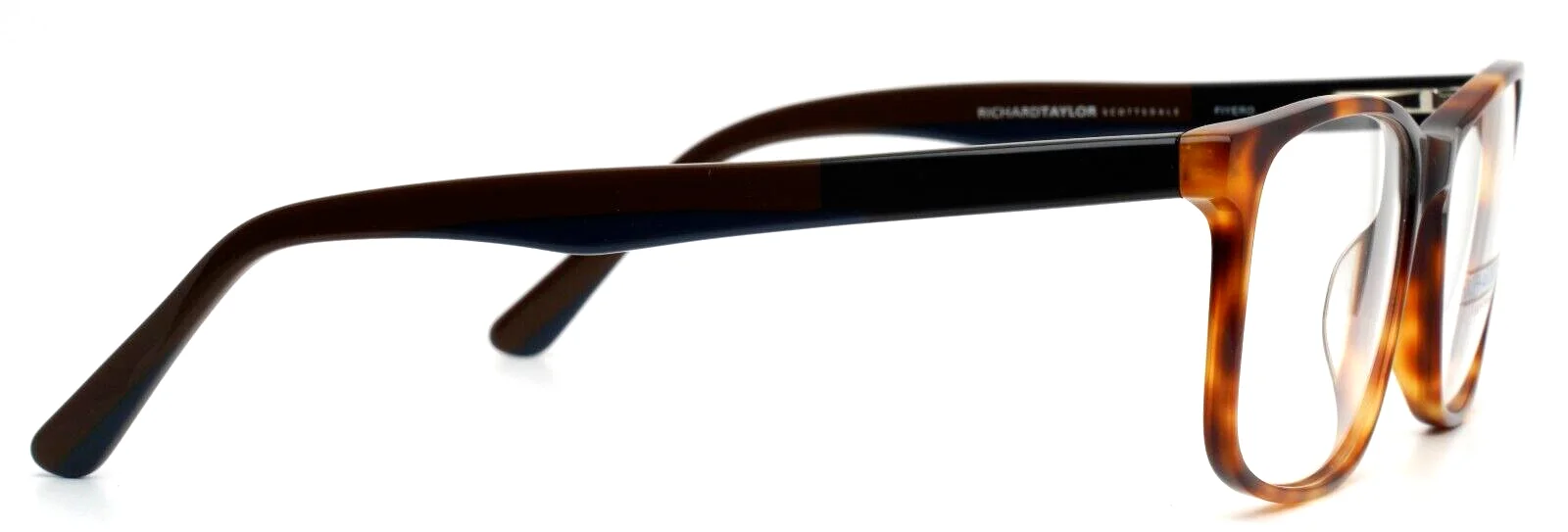 RICHARD TAYLOR SCOTTSDALE Fiyero Tortoise Mens Rectangle Eyeglasses 55-17-145 4