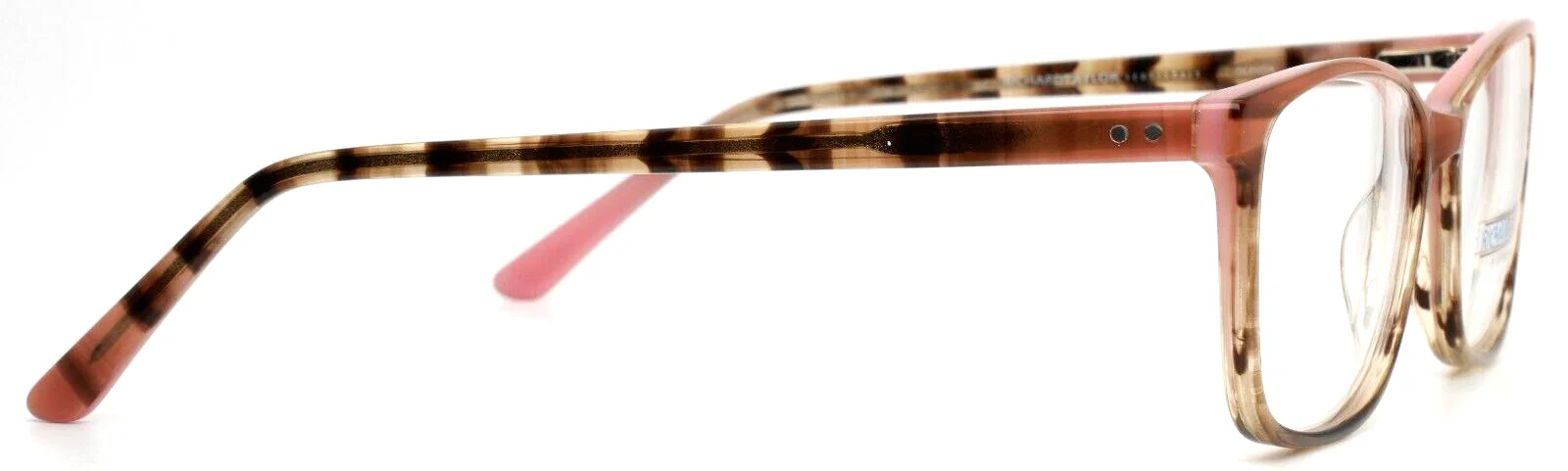 RICHARD TAYLOR SCOTTSDALE Glinda Rose Womens Rectangle Eyeglasses 55-16-140 B:38 4