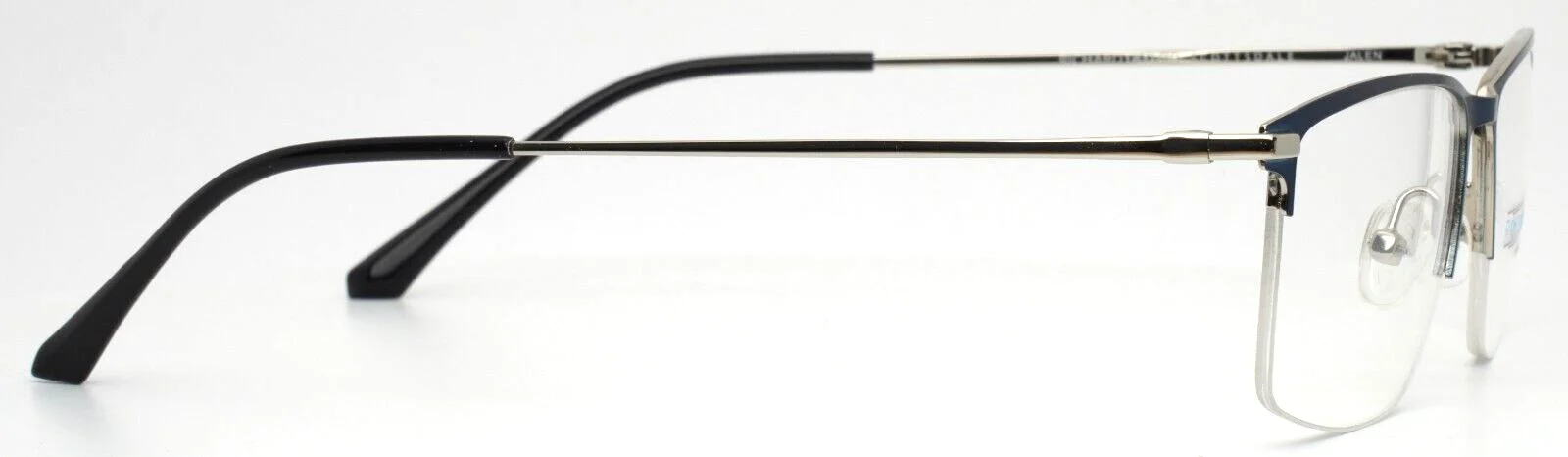 RICHARD TAYLOR SCOTTSDALE Jalen Navy Mens Rectangle Eyeglasses 52-17-145 4