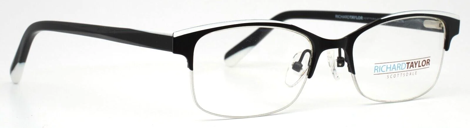 RICHARD TAYLOR SCOTTSDALE Jocelyn Black Womens Rectangle Eyeglasses 50-17-140 3