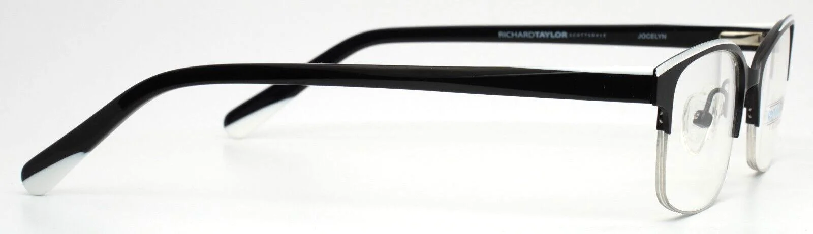 RICHARD TAYLOR SCOTTSDALE Jocelyn Black Womens Rectangle Eyeglasses 50-17-140 4