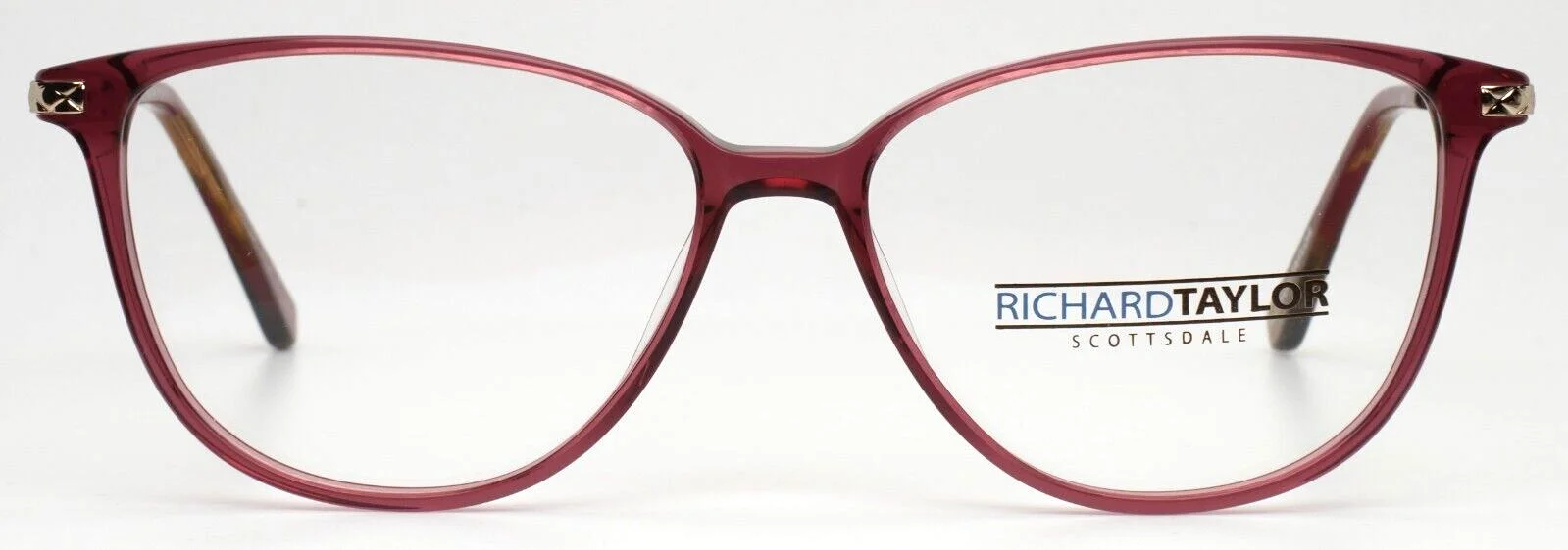 RICHARD TAYLOR SCOTTSDALE Jodie Bordeaux Womens Eyeglasses 53-14-140 B:41 2