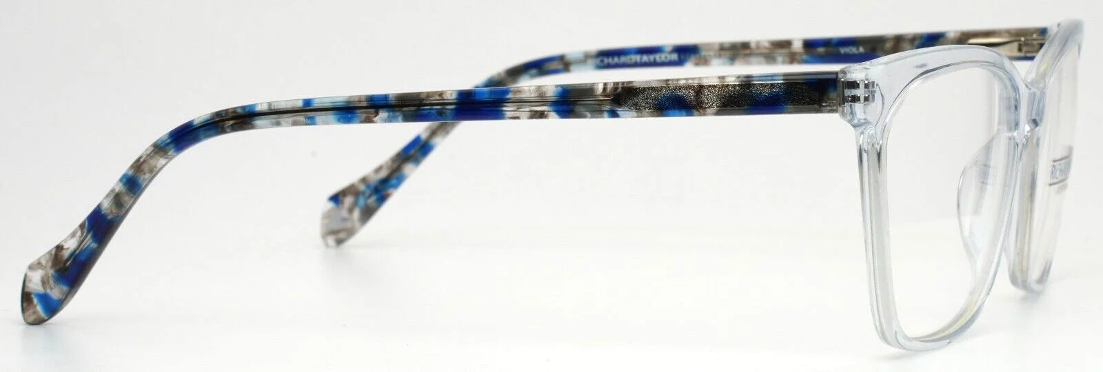 RICHARD TAYLOR SCOTTSDALE Viola Blue Crystal Womens Cat Eye Eyeglasses 54-16-140 4