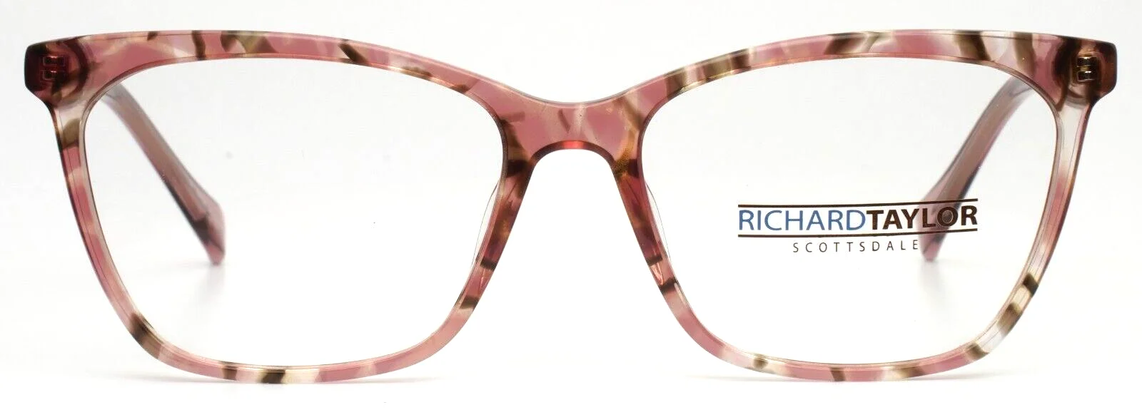RICHARD TAYLOR SCOTTSDALE Viola Rose Multi Womens Cat Eye Eyeglasses 54-16-140 2