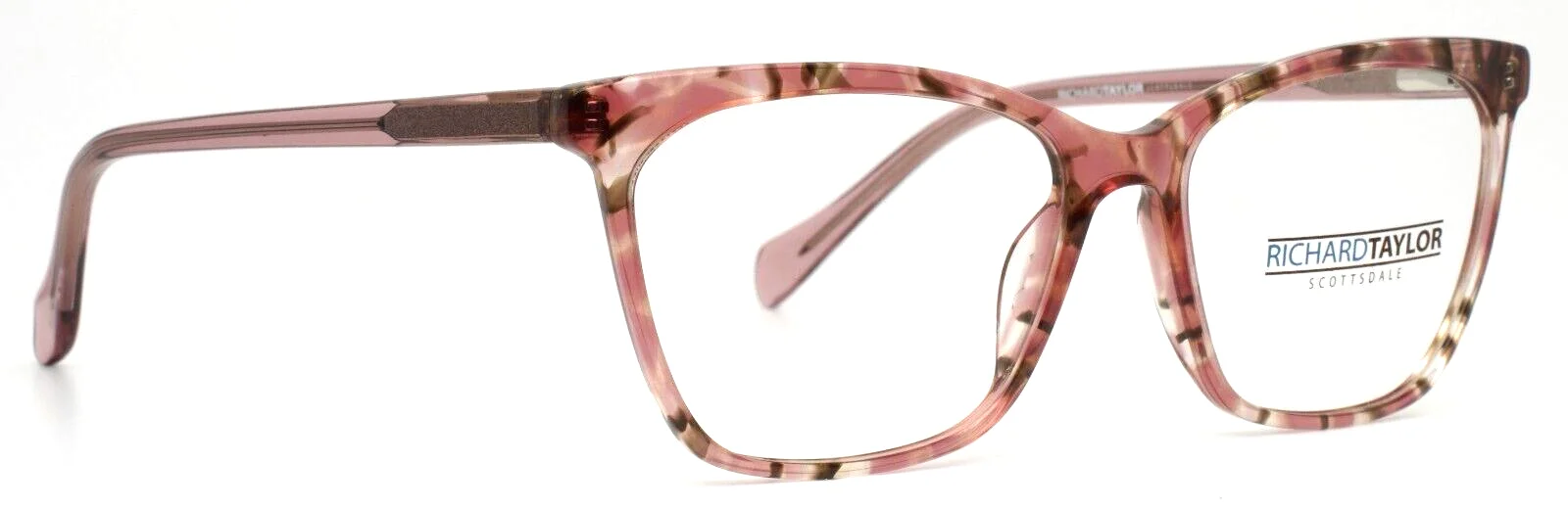 RICHARD TAYLOR SCOTTSDALE Viola Rose Multi Womens Cat Eye Eyeglasses 54-16-140 3