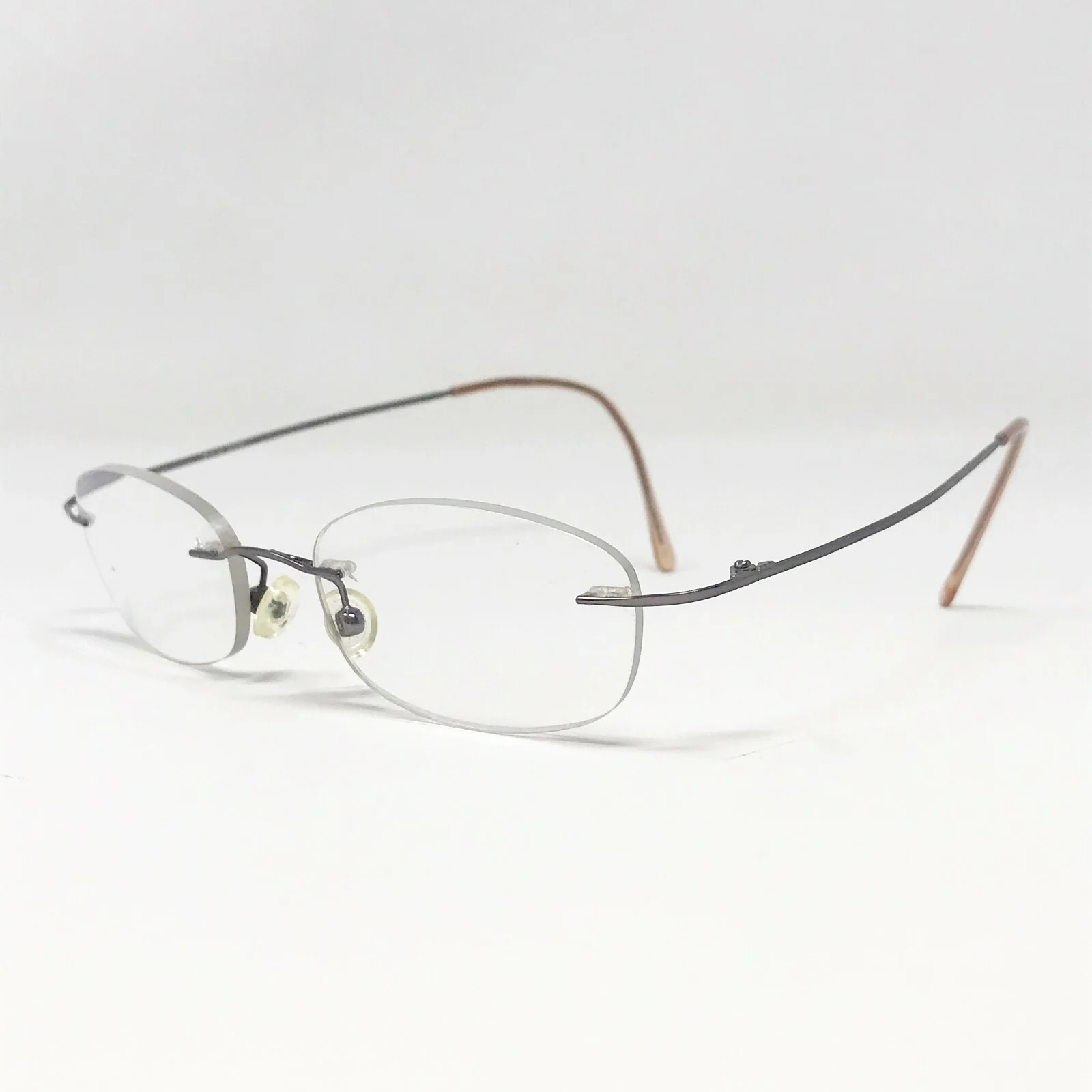 Richard Taylor Titanium Sarah Eyeglass Frames 52-16-135 Drill Mount Orchid 2