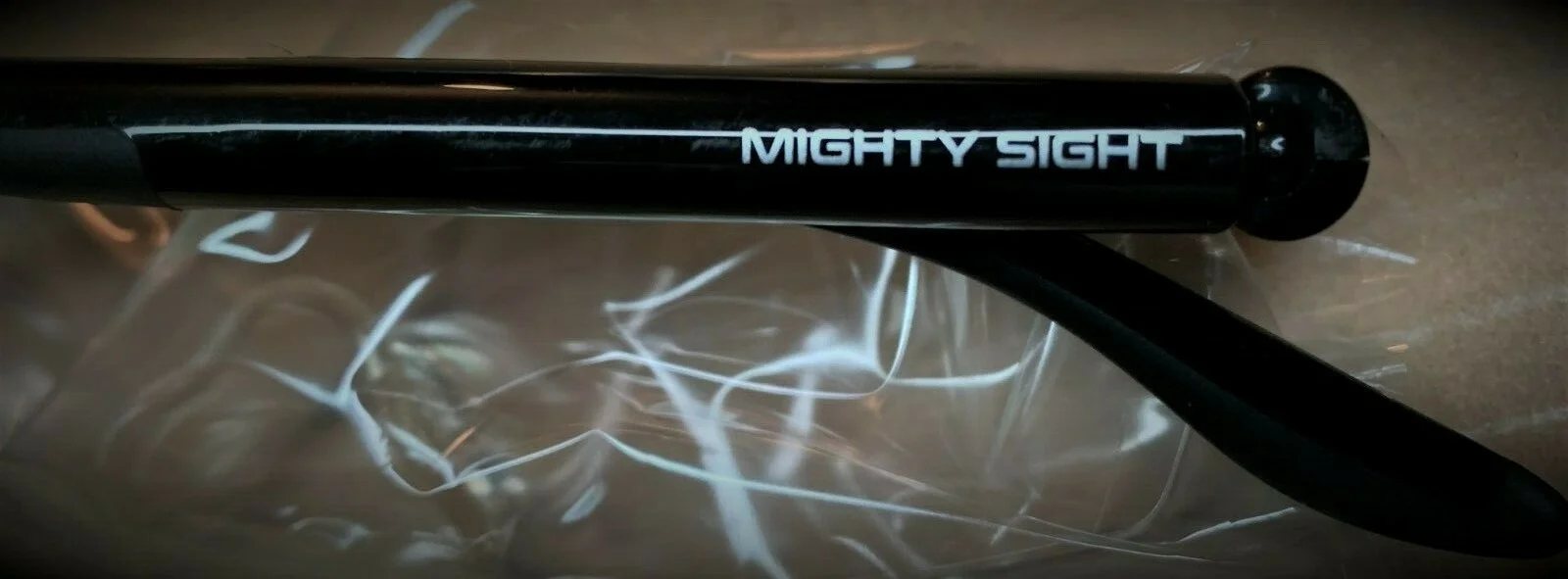 RICHARGEABLE LED MAGNIFYING READING GLASSES WITH free case MIGHTY SIGHT ONTEL 3