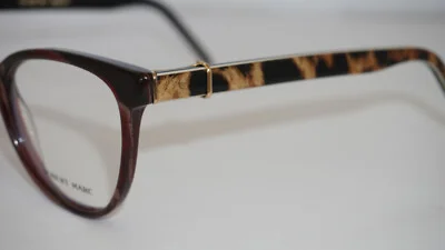 Robert Marc Eyeglasses New ORYX-RHS Wooden Brown Hand Made In France 3